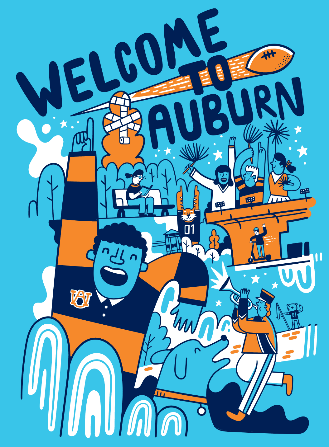 Auburn Camp War Eagle
